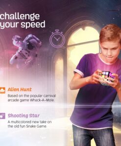 Rechargeable Game Activity Cube - 9 Fun Brain & Memory Games - Cool Toys for Boys and Girls - Christmas/Birthday Gifts for Ages 6-12+ Year Old Kids Tweens & Teens - Best Boy & Girl Toy Gift Ideas 40 81wLDXJTKHL