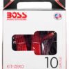 BOSS Audio Systems KIT-ZERO 10 Gauge Wiring Installation Kit for Car Amplifiers - A Car Amplifier Wiring Kit Helps You Make Connections and Brings Power to Your Radio, Subwoofers and Speakers 5 81wLDlz0RBL