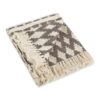 DII California Casual, Colby Southwest Woven Throw, Dark Brown & Stone, 50x60 50x60" 5 81wLIrc 48L 2