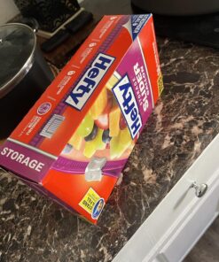 Hefty Slider Storage Bags, Gallon Size, 66 Count 21 81wLxv5F3YL