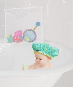 Zenna Home Waterproof PEVA Shower Curtain or Shower Liner with 9 Mesh Storage Pockets, 70" x 72", Bathroom Organizer, Clear Clear Liner 19 81wMAdz90HL