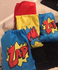 Fun Express Kids' Drawstring, Multicolor, 12" x 15" 25 81wMZ9YldRL