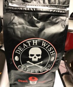Death Wish Coffee, Dark Roast Single-Serve Coffee Pods, 10 Count 10 Count (Pack of 1) 63 81wMcUbYcL