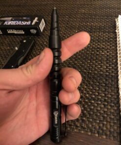 The Atomic Bear Tactical Pen - Pen With Window Breaker - Used in Police and Military Gear - Ballpoint Pens with Free 2nd ink refill 44 81wMcoxABaL