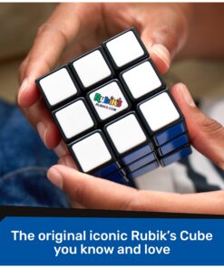 Alternative view of Rubik's Cube, The Original 3x3 Cube 3D Puzzle Fidget Cube Stress Relief Fidget Toy Brain Teasers Travel Games, for Adults and Kids Ages 8 and up 3x3 (New)