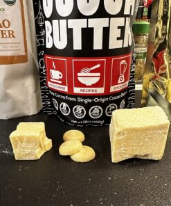 Wild Foods Organic Cocoa Butter Wafers | Raw Plant-Based & Cold-Pressed Cacao Keto Discs | Food Grade & Vegan White Sugar Free Chocolate Chips | 16oz 1 Pound (Pack of 1) 29 81wNjMj4HwL