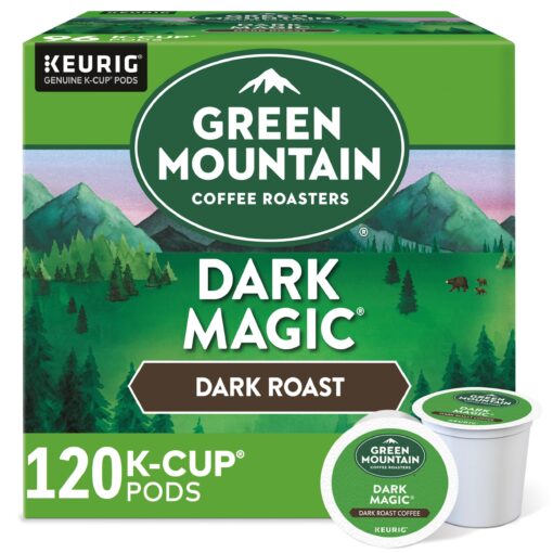 Green Mountain Coffee, Dark Magic (Extra Bold), 120-Count K-Cups for Keurig Brewers Chocolate 120 Count (Pack of 1)