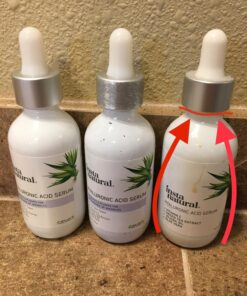 InstaNatural Hyaluronic Acid Face Serum, Brightens, Hydrates, Reduces the Look of Fine Lines and Wrinkles, with Vitamin C, Jojoba Oil, and Aloe Vera, 2 Fl Oz Hyaluronic Acid Serum 37 81wQ 5hS5eL
