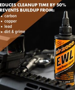 SLIP 2000 EWL CLP Gun Lube - Extreme Weapons Lubricant Synthetic Gun CLP Cleaner - 4 oz Squeeze Bottle 4-Ounce 13 81wQb1IdUHL