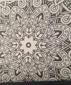Mandala Coloring Book: 100+ Unique Mandala Designs and Stress Relieving Patterns for Adult Relaxation, Meditation, and Happiness (Magnificent Mandalas) Paperback, Large Print 93 81wQx5ZntfL