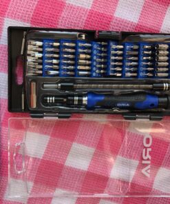 ORIA Precision Screwdriver Set, 86 in 1 Repair Tool Kit, Screwdriver Kit with Portable Bag for Game Console, Tablet, PC, Macbook and Other Electronics, Blue 80 81wTUkvyIzL