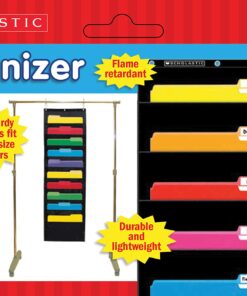 Scholastic Classroom Resources File Organizer Pocket Chart, Black (SC573276) 5 81wTbf1706L