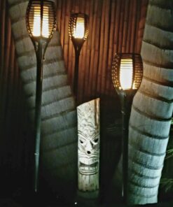 Aityvert Upgraded Larger Solar Torch Lights, Waterproof Outdoor Dancing Flames Lights, Flickering Flames Garden Lights, Landscape Decoration Pathway Patio Lights 43" 96 LED (2 Pack) Pack of 2 25 81wThAQW6TL