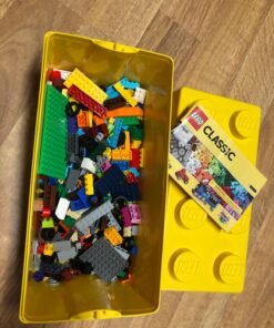 LEGO Classic Medium Creative Brick Box 10696 Building Toy Set - Featuring Storage, Includes Train, Car, and a Tiger Figure, and Playset for Kids, Boys, and Girls Ages 4-99 67 81wTp5BYoSL