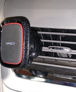 APPS2Car 2 Packs Magnetic Phone Car Mount, in Car Phone Holder Air Vent Magnetic, 6 N52 Magnets Universal Mobile Phone Holders for Cars, for iPhone Pro Max Samsung S22 Ultra P30 GPS Black-Red 47 81wV7lAsKQL