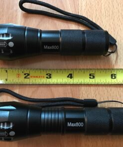 2 Pack LED Tactical Flashlight Water Resistant Military Grade 2000 Lumens 5 Modes Zoom Function Ultra Bright Torch 2 pack 43 81wVlYH2hkL 1