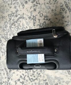 Travelpro Maxlite 5 Softside Expandable Luggage with 4 Spinner Wheels, Lightweight Suitcase, Men and Women, Black, Carry-On 21-Inch 72 81wVmuqUVVL