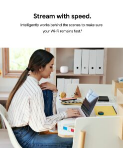 Nest WiFi Point - Wi-Fi Extender and Smart Speaker - Works with Nest WiFi and Google WiFi Home Wi-Fi Systems - Requires Router Sold Separately - Snow One Pack 11 81wWiBzXZPL