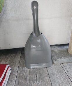 Petmate Scoop N' Hide Cat Litter Scoop with Discreet Litter Scoop Holder, Brushed Nickel 43 81wYmO3kbL