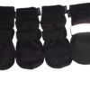 Winter Paw Protector Dog Boots Waterproof Soft Sole and Nonslip Set of 4 Color Black Size Medium Medium ( L 2.56 x W 2.56 inch ) 25 81wYrDEp0ML