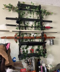 MASTER USA WS-8W 8-Tier Wall Mount Sword Stand , Black 30 81waEDvrwnL