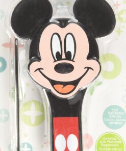 Alternative view of Mickey Mouse Comb & Brush Set Red