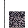 NOVA Medical Products Folding Walking Cane with Wood Grip Handle, Foldable and Adjustable Travel Cane with Wood Comfort Handle, Leopard 19 81wc6mdjDrL