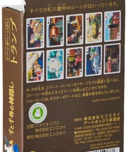 STUDIO GHIBLI Ensky Spirited Away Movie Scene Playing Cards - Official Merchandise 4970381181987 9 81wckDoWP2L