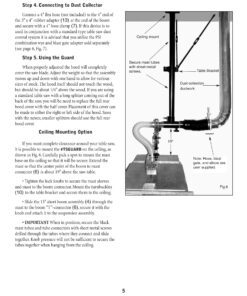 PSI Woodworking TSGUARD Table Saw Dust Collection Guard 15 81wcuwmXOtL
