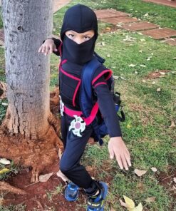 Stealth Toddlers Ninja Costume Large (4-6) Black Standard Packaging 19 81wd1E5I78L