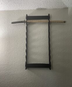 MASTER USA WS-8W 8-Tier Wall Mount Sword Stand , Black 32 81wdLp3ZVAL