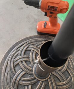 DC America UBP18181-BR 18-Inch Cast Stone Umbrella Base, Made from Rust Free Composite Materials, Bronze Powder Coated Finish 29 81wdTIOaLBL