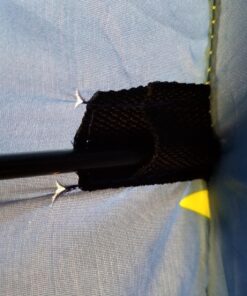 USA Toyz Rocket Ship Pop Up Kids Tent - Spaceship Rocket Indoor Playhouse Tent for Boys and Girls with Included Space Projector Toy and Kids Tent Storage Carry Bag Rocketship Tent 40 81wdXumFwL