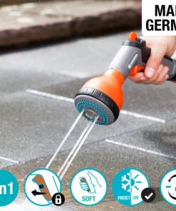 GARDENA 32131-FP Frost Proof Nozzle 3 Spray Patterns 7 81wdxqacgL