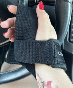 Gymreapers Lifting Wrist Straps for Weightlifting, Bodybuilding, Powerlifting, Strength Training, & Deadlifts - Padded Neoprene with 18 inch Cotton Black 27 81wf7YF05lL