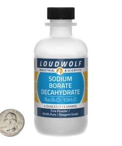 Sodium Borate Decahydrate"Borax" / Fine Powder / 8 Ounces / 99.9% Pure/SHIPS FAST FROM USA 6 81wfV644UBL