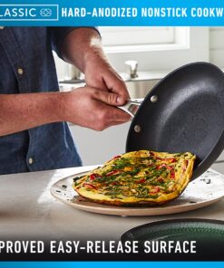 Calphalon Classic Hard-Anodized Nonstick Cookware, 10-Piece Pots and Pans Set with No-Boil-Over Inserts New Cookware Set 12 81wfZMq9VFL 1