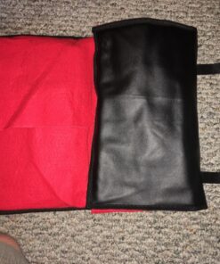 UNITED CUTLERY Large Knife Roll - PVC Exterior, Felt Interior, Carrying Handle, Holds Up to 50 Knives of Different Sizes, Quick-Release Buckle Straps 37 81whSK6UvhL