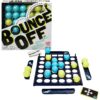 Bounce Off Game with Bouncing Pattern Challenges, for Family, Teens, Adults and Kids, with 16 Balls, 9 Challenge Cards and Game Grid, Makes a Great Gift for 7 Year Olds and Up