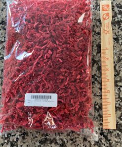 MTBHY 8 Oz Or Half Pound Shredded Paper for Basket Filling - Red Crinkle Paper for Box Filling 22 81wingXFsgL