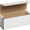 Aviditi White Corrugated Cardboard Mailing Boxes, 5" x 2" x 2", Pack of 50, Crush-Proof, for Shipping, Mailing and Storing 5" x 2" x 2" 46 81wjAolF7L