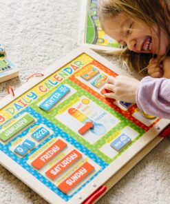 Melissa & Doug My First Daily Magnetic Activities Calendar For Kids, Weather And Seasons Calendar For Preschoolers and Ages 3+ (Pack of 1) 30 81wjKZimVL