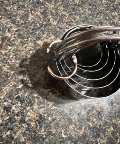 HULISEN Biscuit Cutter Set (5 Pieces/Set), Round Cookies Cutter with Handle, Professional Baking Dough Tools, Gift Package 5 Sizes - Flat 39 81wjSHCuBNL