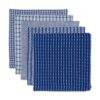 DII Ultra Absorbent, Everyday Cotton Kitchen Towels, Dishcloth Set, Assorted Blue, 5 Piece 51 81wl4cFCFfL