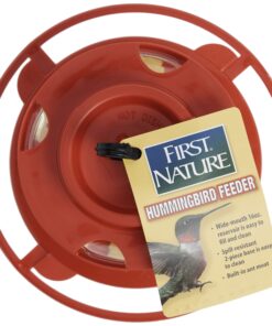 First Nature 993091-546 16 oz. Hummingbird Flower Feeder 20 81wmwXu NVL