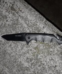 Snake Eye Tactical Black Tanto Blade Spring Assisted Tactical Folding Pocket Knife 14 81wn7sfFdoL