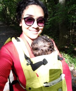 LÍLLÉbaby Complete Embossed Luxe Six-Position 360° Ergonomic Baby and Child Carrier, Citrus 39 81wnREp9ZjL