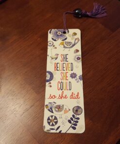 She Believed She Could Beaded Bookmark Bookmark, June 20, 2016 23 81woRQivkzL