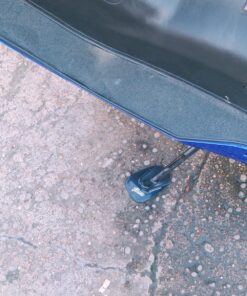 KiWAV Motorcycle Kickstand Pad Plate Support Accessory - Black - Soft Ground, Grass, Hot Pavement, Outdoor Parking, Anti Sinking 37 81wob3SX3uL