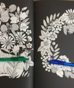 Twilight Garden Coloring Book: Published in Sweden as "Blomstermandala" (Gsp- Trade) Hardcover 50 81wp3bIuBsL